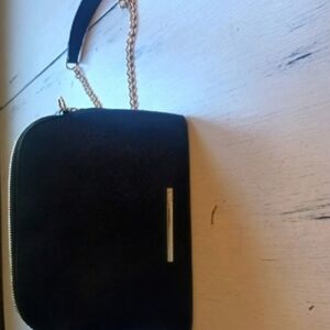 Vintage Black Kensie Purse Crossbody Bag Very Good Pre Loved Condition